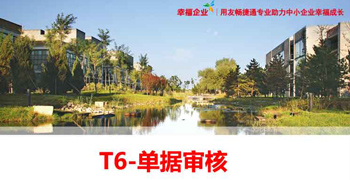 枣庄用友软件T6-单据审核